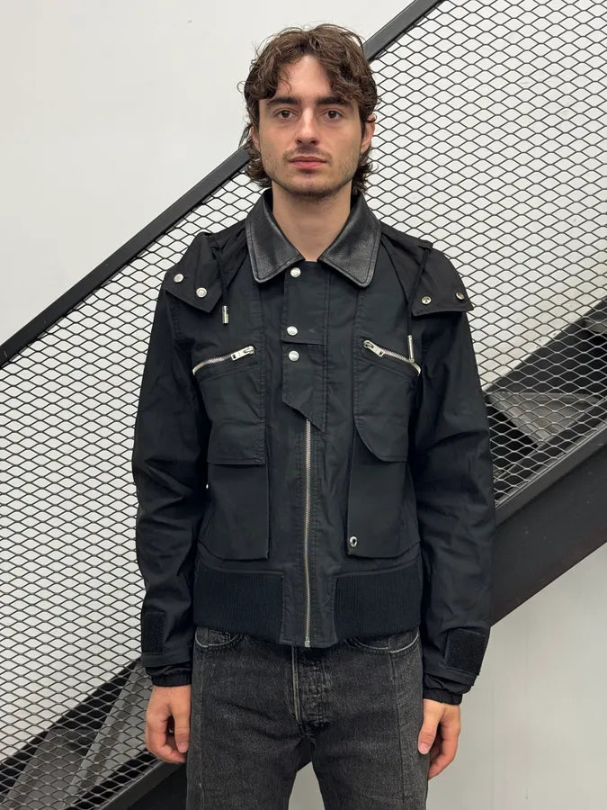 Givenchy Black Multi-Pocket Flight Bomber Jacket QpKNKJt 2