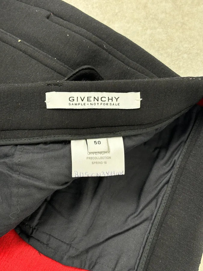 SS2018 Givenchy Sample Black Neoprene Cargo Shorts RUxfGmH 11