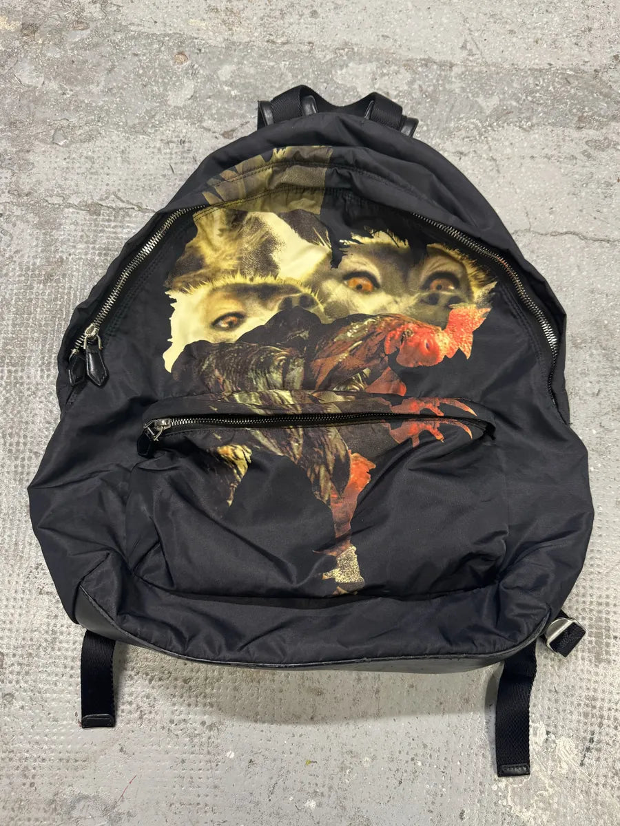 Givenchy Black Nylon Monkey Backpack by Riccardo Tisci NFEqfIa 1