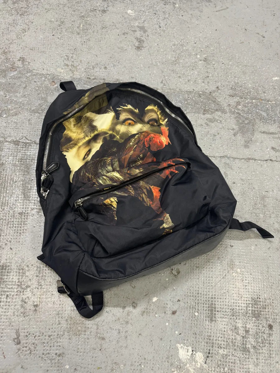 Givenchy Black Nylon Monkey Backpack by Riccardo Tisci NFEqfIa 4