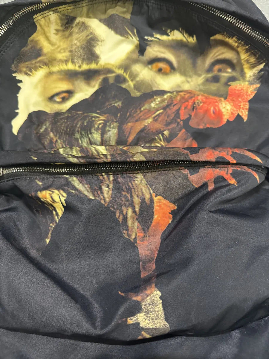 Givenchy Black Nylon Monkey Backpack by Riccardo Tisci NFEqfIa 8