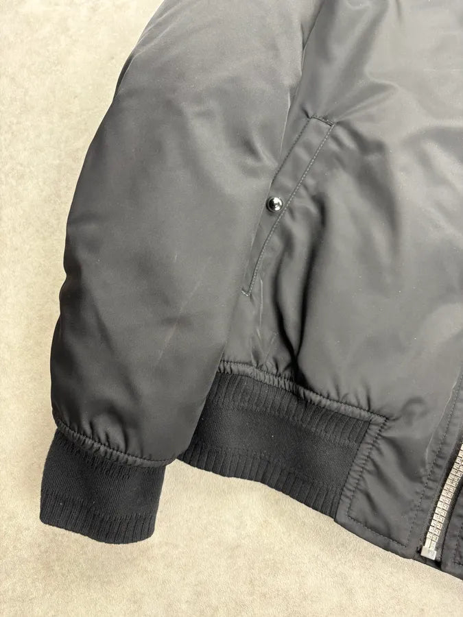 AW2023 Givenchy Black Nylon Multi-Pocket Bomber Jacket by Matthew Williams XxwXVKW 7