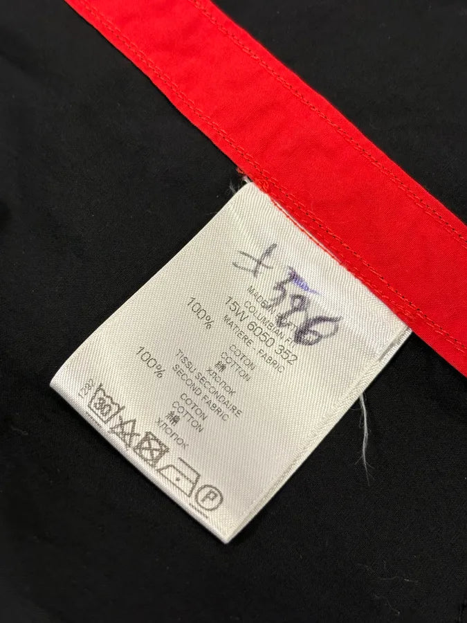 AW2015 Givenchy Black Red Contrast Stitch Shirt by Riccardo Tisci fuViXru 10