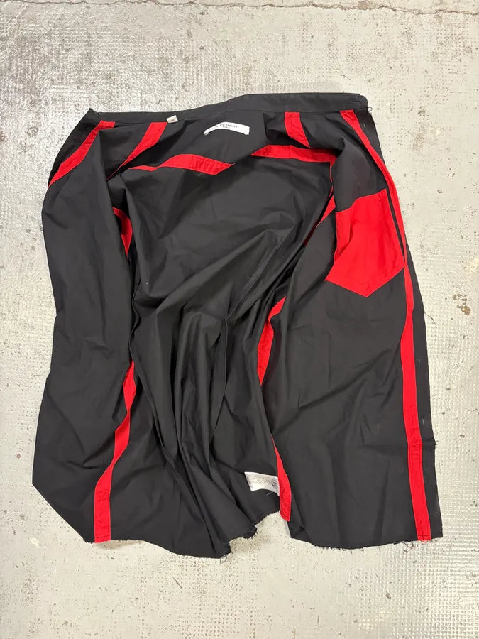 AW2015 Givenchy Black Red Contrast Stitch Shirt by Riccardo Tisci fuViXru 7