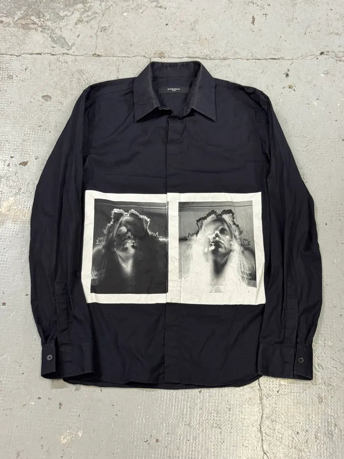 Givenchy Black Photography Mafia Shirt ufRJZeA 0