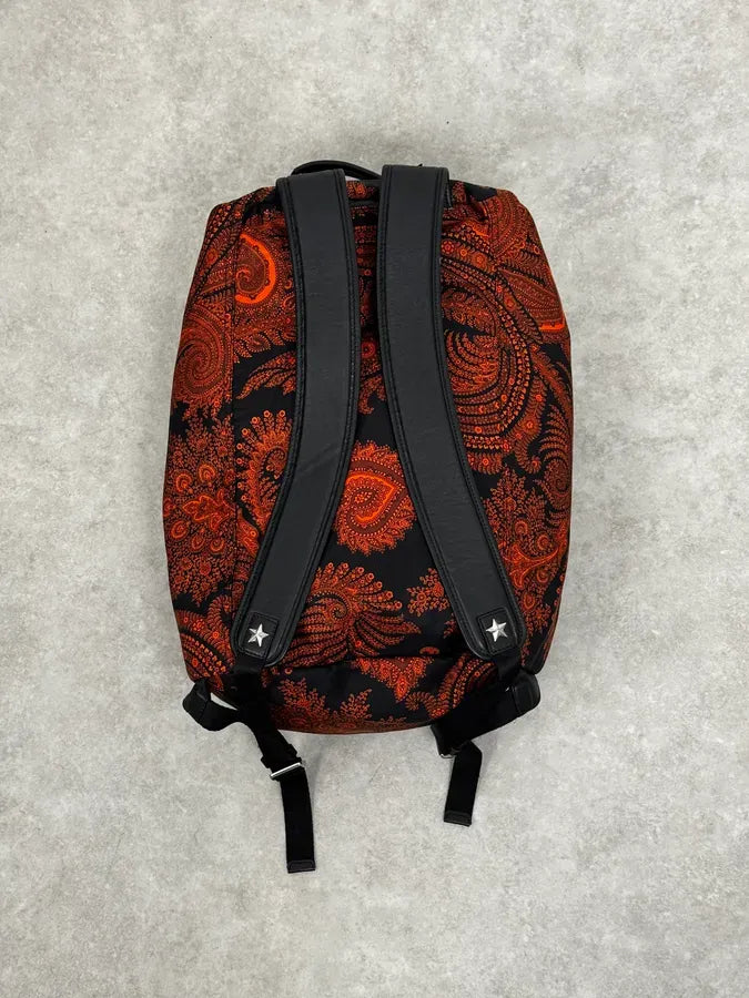 Givenchy Black Presley Orange Handle Backpack by Riccardo Tisci xbNYLbP 3
