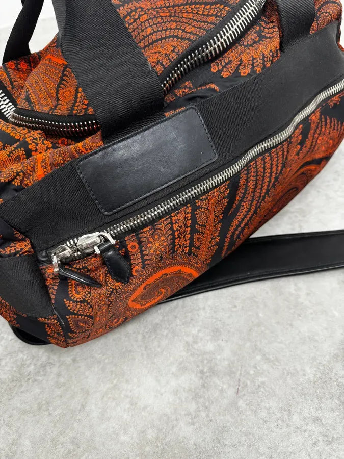 Givenchy Black Presley Orange Handle Backpack by Riccardo Tisci xbNYLbP 8