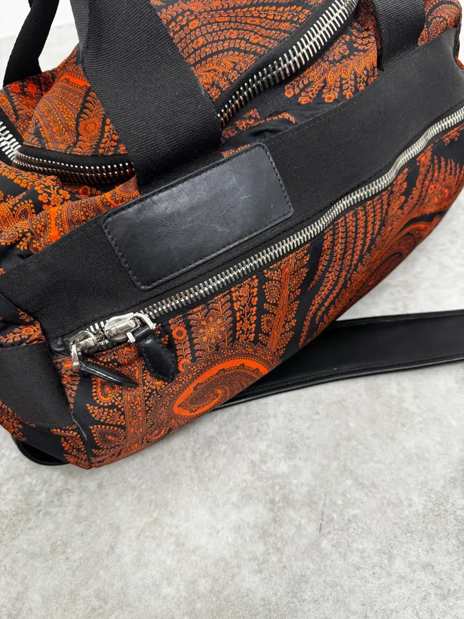 Givenchy Black Presley Orange Handle Backpack by Riccardo Tisci xbNYLbP 8