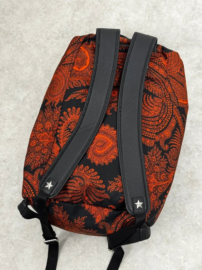 Givenchy Black Presley Orange Handle Backpack by Riccardo Tisci xbNYLbP 5