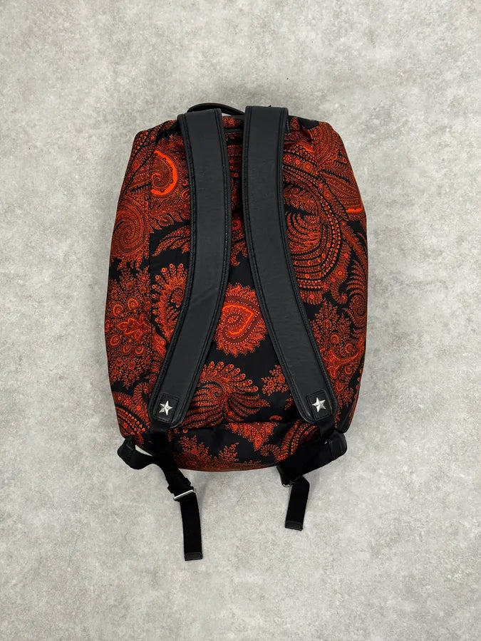 Givenchy Black Presley Orange Handle Backpack by Riccardo Tisci xbNYLbP 3