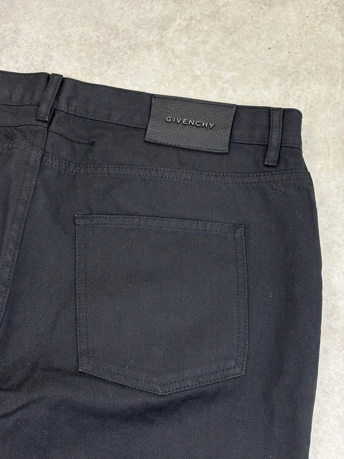 AW2011 Givenchy Black Cross Print Star Jeans by Riccardo Tisci ngARnfb 7