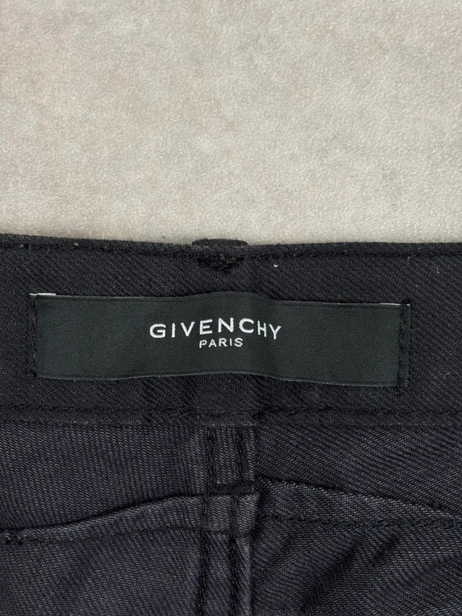 AW2011 Givenchy Black Cross Print Star Jeans by Riccardo Tisci ngARnfb 11
