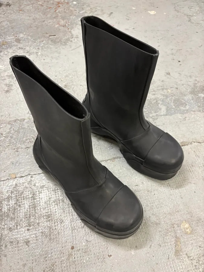 Givenchy Rubber Ankle Black Rain Boots YkmtQoU 3