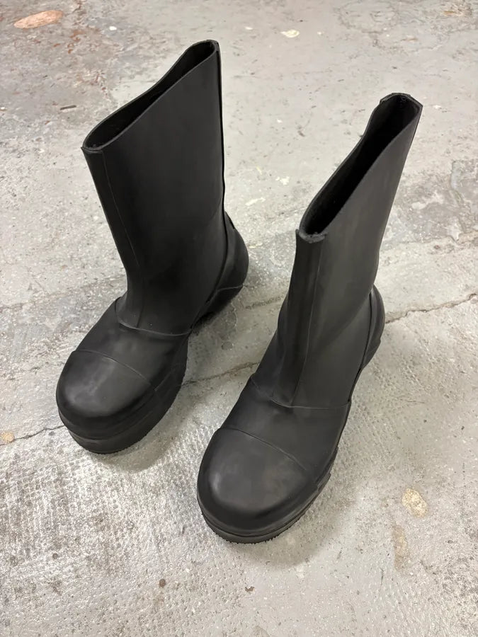 Givenchy Rubber Ankle Black Rain Boots YkmtQoU 2