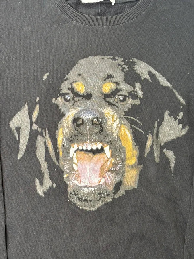 SS2017 Givenchy Black Rottweiler Dog Sweater by Riccardo Tisci yCXVCdK 6