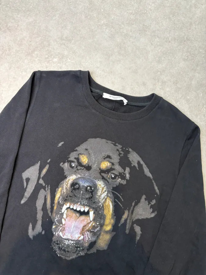 SS2017 Givenchy Black Rottweiler Dog Sweater by Riccardo Tisci yCXVCdK 3