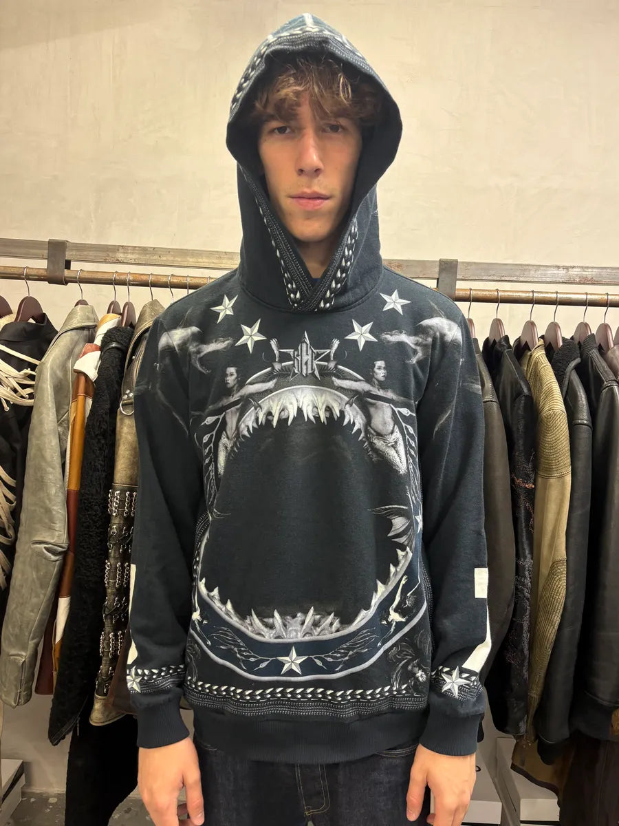 Givenchy Black Star Christ Hoodie by Riccardo Tisci – Dolce Vita Hub Givenchy Black Star Christ Hoodie by Riccardo Tisci – Dolce Vita Hub