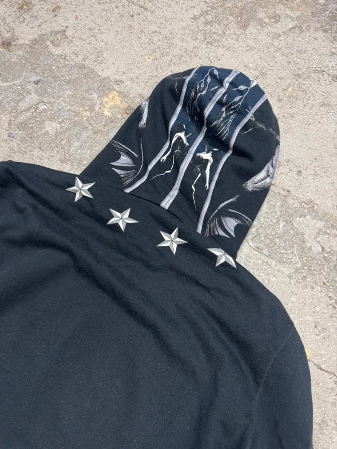 Givenchy Black Star Christ Hoodie by Riccardo Tisci – Dolce Vita Hub Givenchy Black Star Christ Hoodie by Riccardo Tisci – Dolce Vita Hub