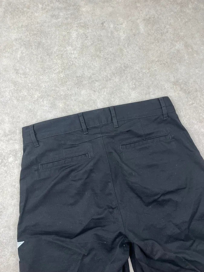 SS2015 Givenchy Black Star Orange Side Shorts by Riccardo Tisci POHwHik 7