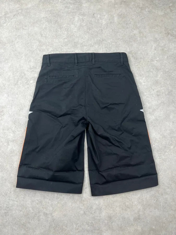 SS2015 Givenchy Black Star Orange Side Shorts by Riccardo Tisci POHwHik 6