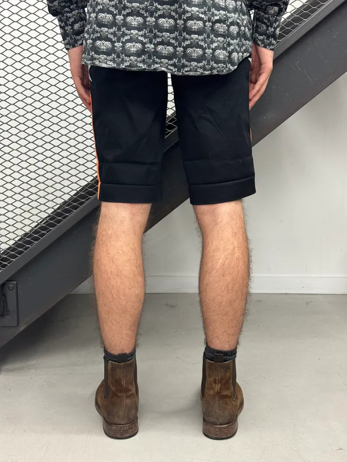 SS2015 Givenchy Black Star Orange Side Shorts by Riccardo Tisci POHwHik 3