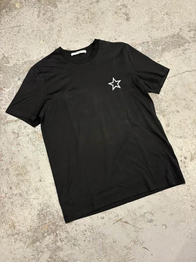 SS2017 Givenchy Black Star T-Shirt by Riccardo Tisci ltvGymr 3