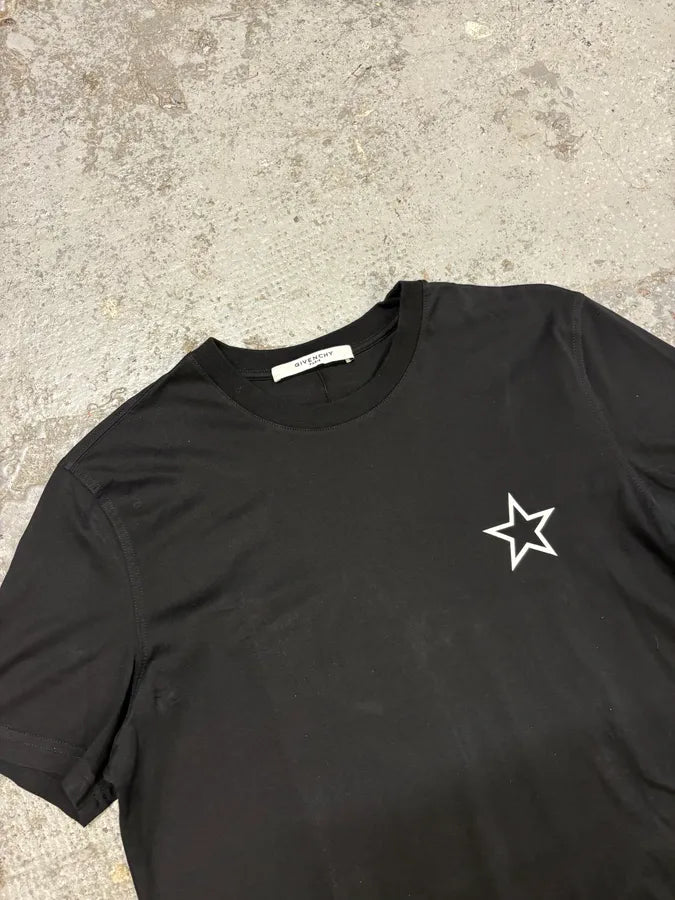 SS2017 Givenchy Black Star T-Shirt by Riccardo Tisci ltvGymr 4