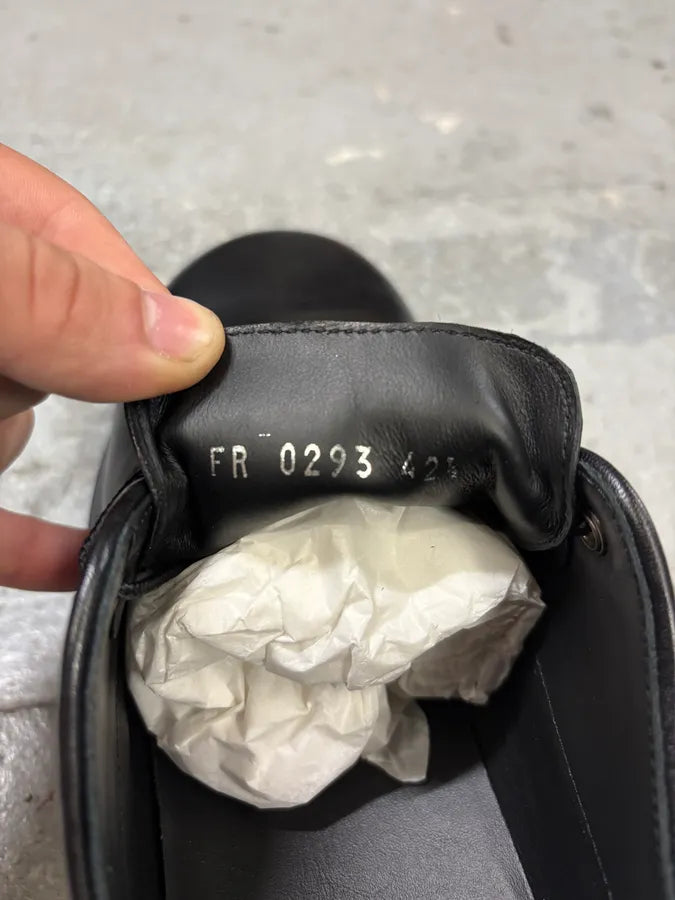 Givenchy Black Storm Leather Derbies ZJFcQTf 8