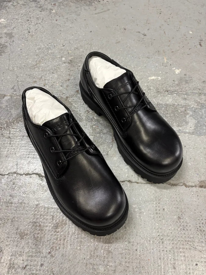 Givenchy Black Storm Leather Derbies ZJFcQTf 3