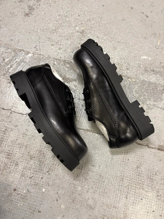 Givenchy Black Storm Leather Derbies ZJFcQTf 5