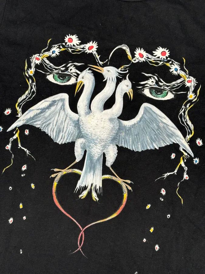 2010s Givenchy Eagles Black Graphic Print T-Shirt by Riccardo Tisci mIiqqBV 6