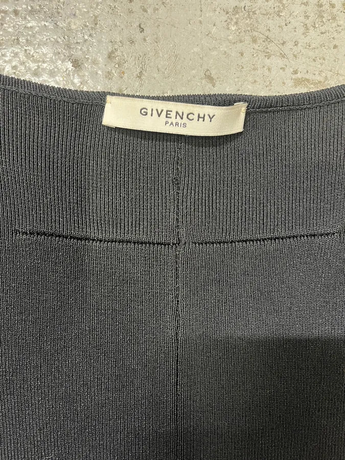 Givenchy Black Avant-Garde Cross Zip Vest bMUbRVD 6