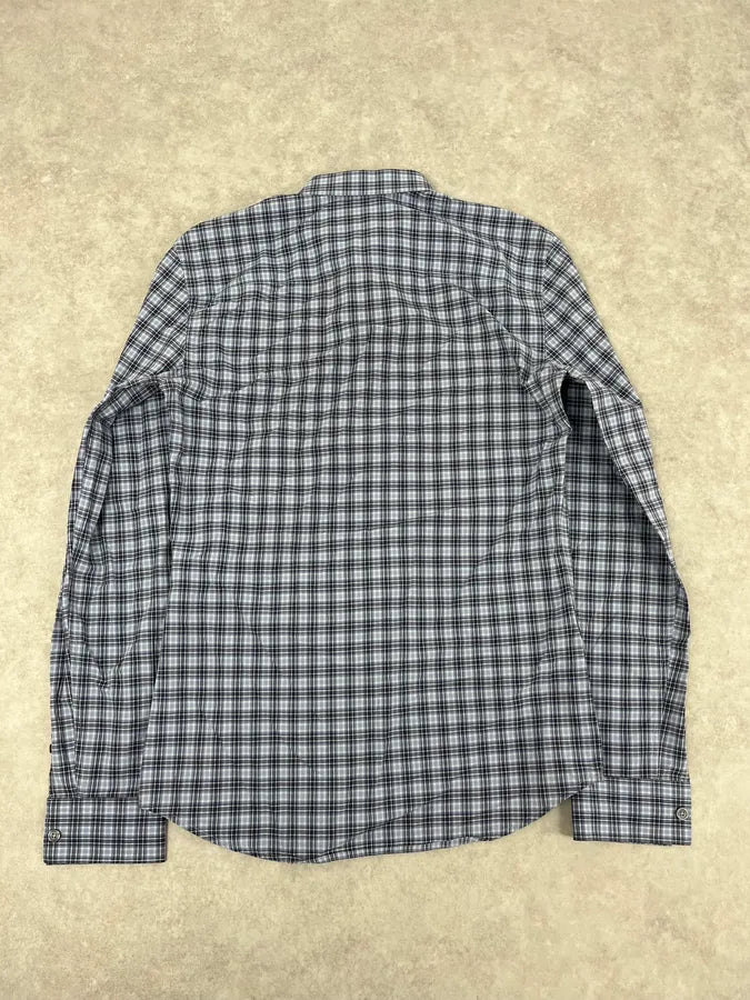 Givenchy Blue Checkered Shirt  GrKFBYk 5