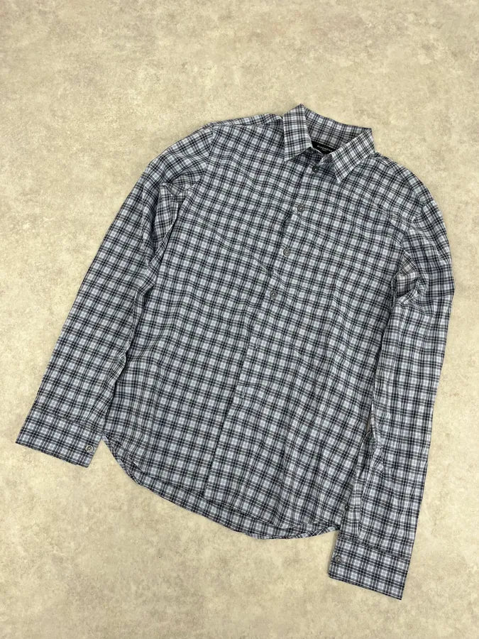 Givenchy Blue Checkered Shirt  GrKFBYk 3