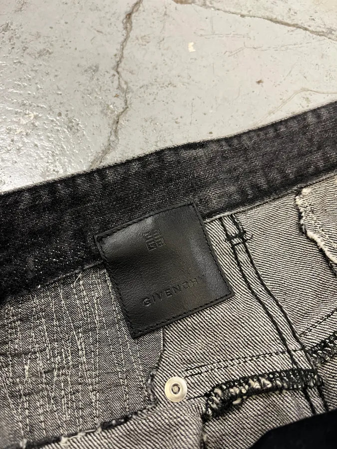 Givenchy Boro Distressed Grey Denim Jeans qVpPXdq 11