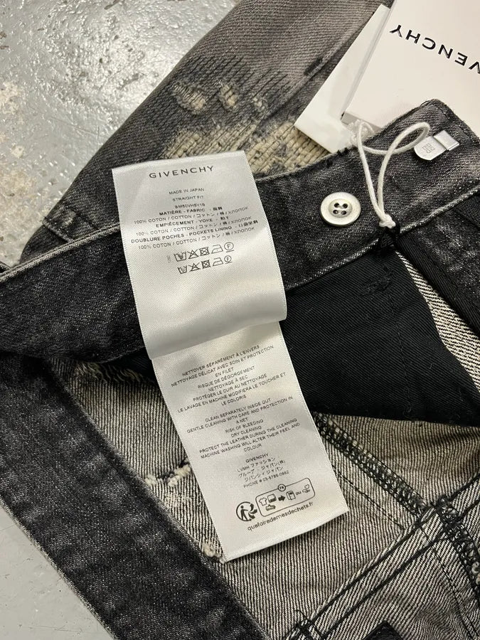Givenchy Boro Distressed Grey Denim Jeans qVpPXdq 13