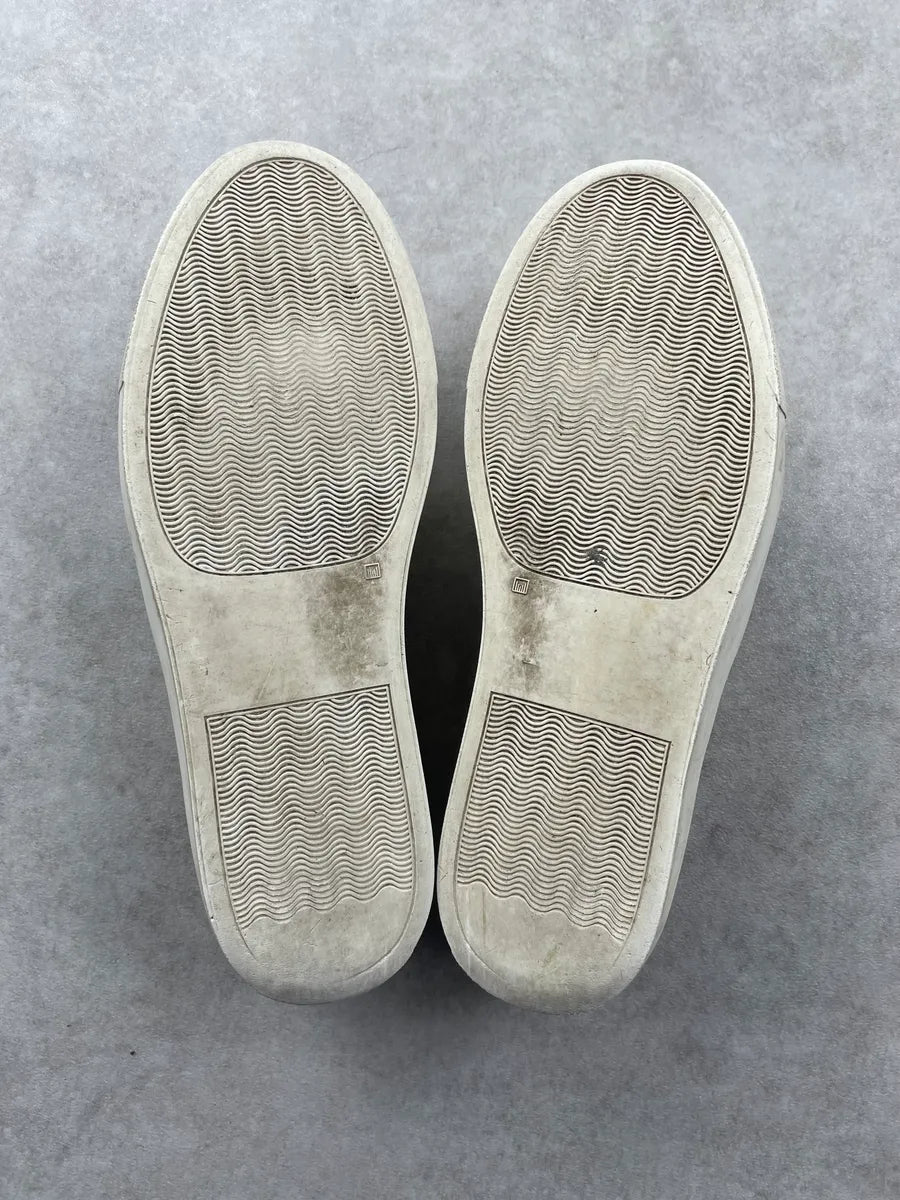 2010s Givenchy Burgundy Leather Slip-On Sneakers by Riccardo Tisci umzVLUq 1