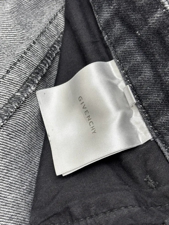 SS2023 Givenchy Grey Cargo Denim Shorts by Matthew Williams  MwTaekJ 12