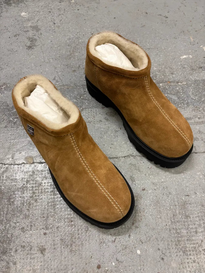 Givenchy Camel Fur Storm Shearling Suede Boots  NCrjgkW 3