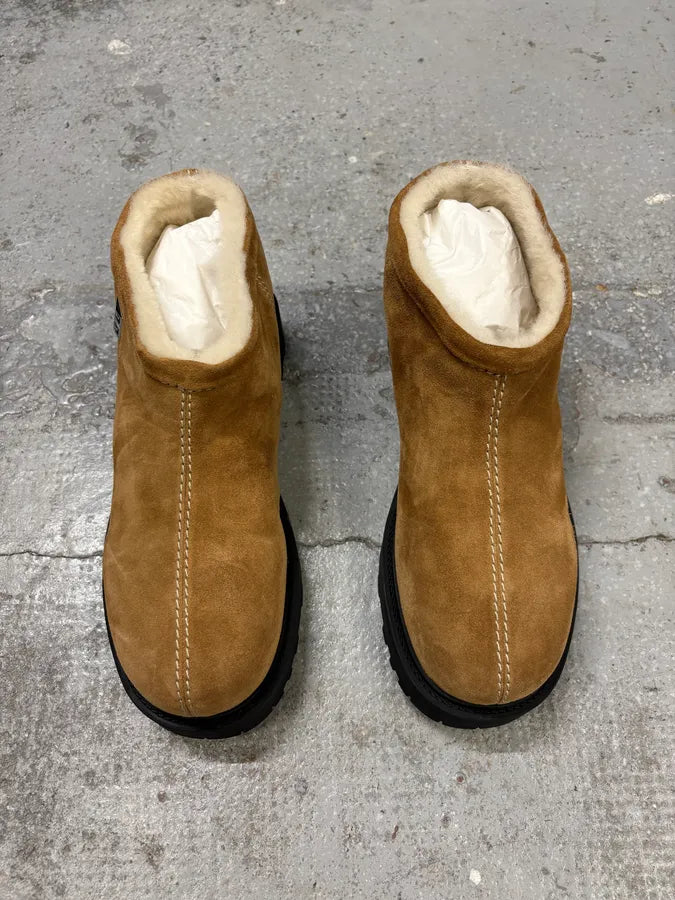 Givenchy Camel Fur Storm Shearling Suede Boots  NCrjgkW 1