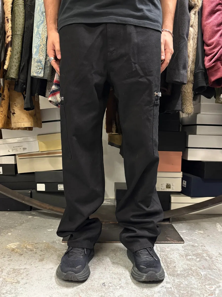 Givenchy Cargo Pocket Zip Black Pants LfBHzfA 2