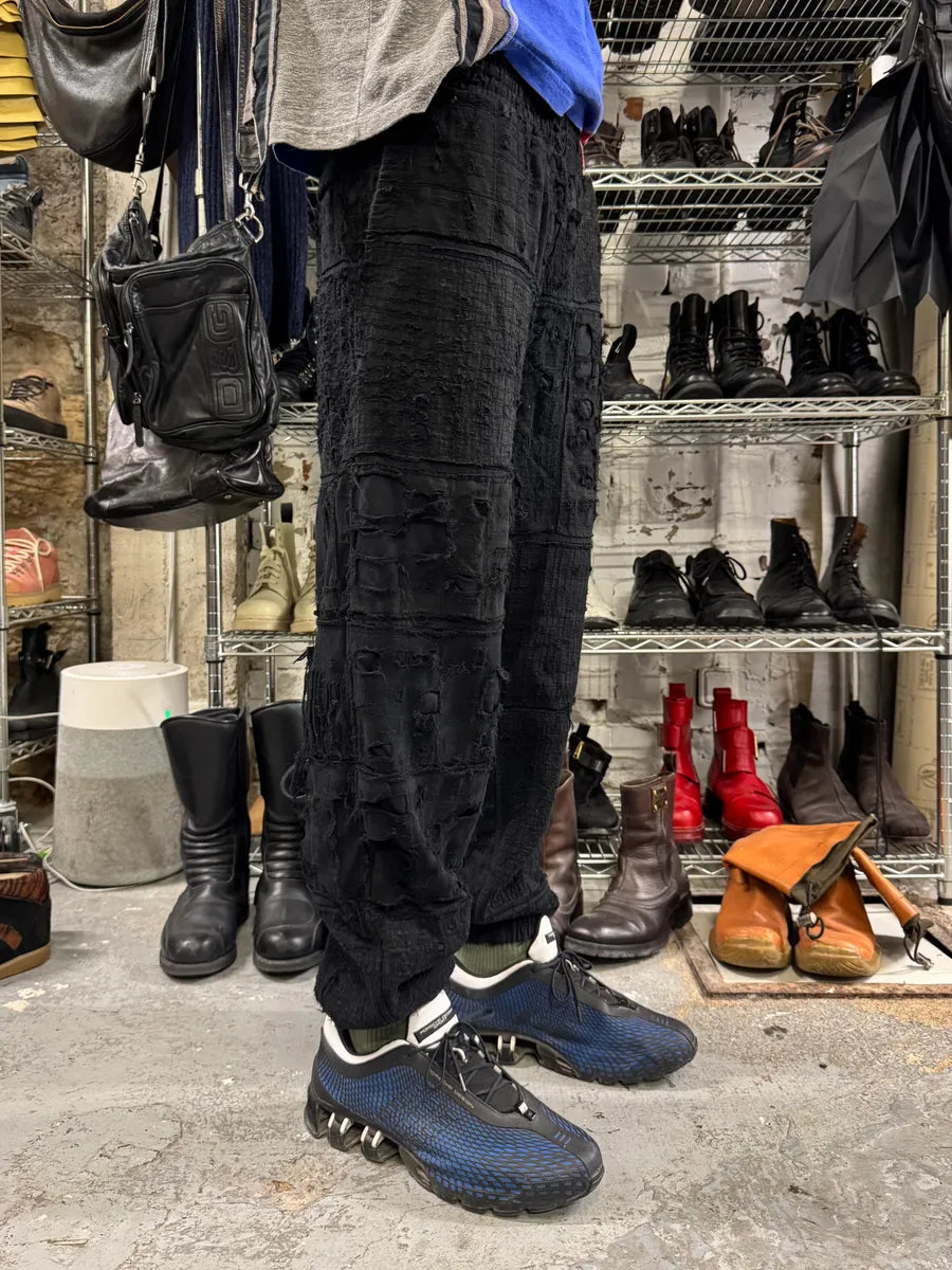 Givenchy Destroyed Black Relaxed Pants KmktSvZ 2