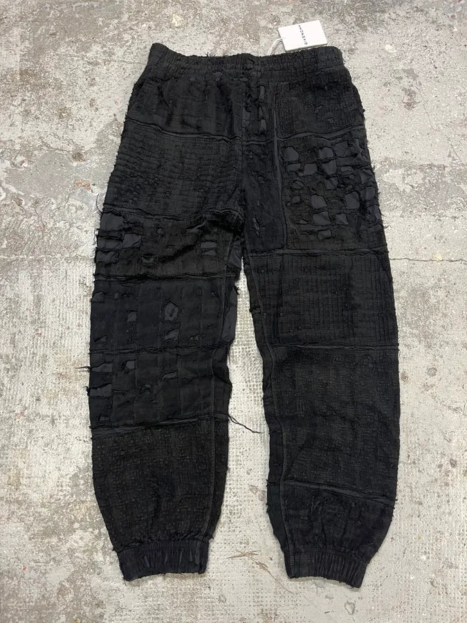Givenchy Destroyed Black Relaxed Pants KmktSvZ 6