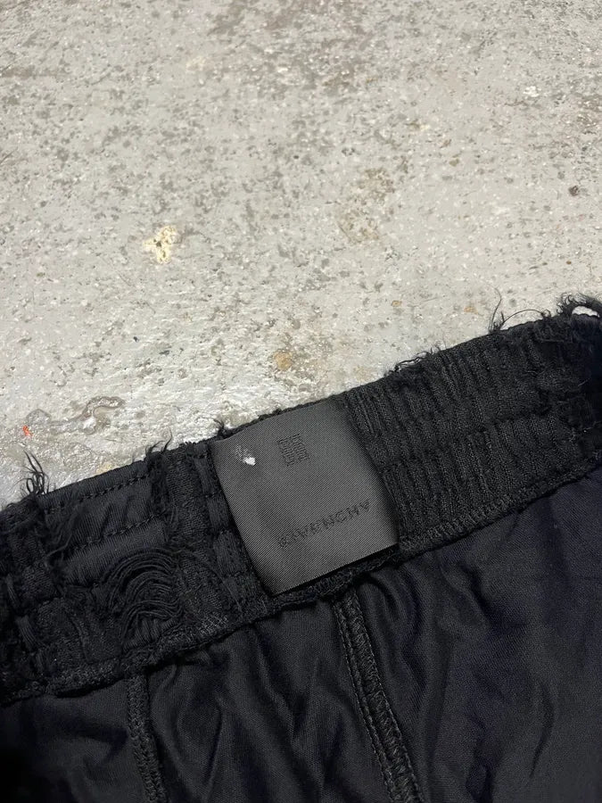 Givenchy Destroyed Black Relaxed Pants KmktSvZ 8