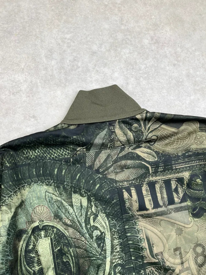 SS2017 Givenchy Dollars Green Zip-up Sweater by Riccardo Tisci CGiRBRo 6