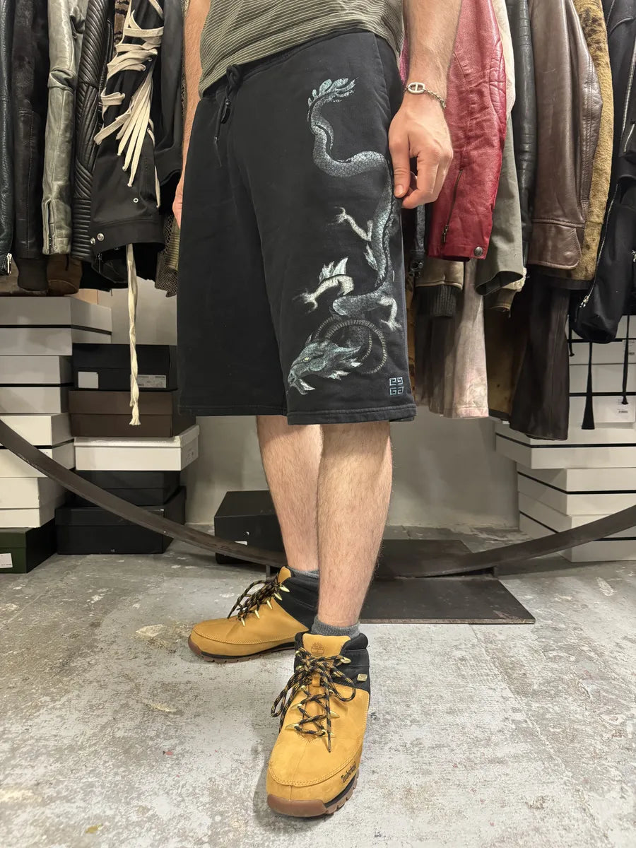 Givenchy Dragon Black Cozy Jersey Shorts ZjllHjE 1