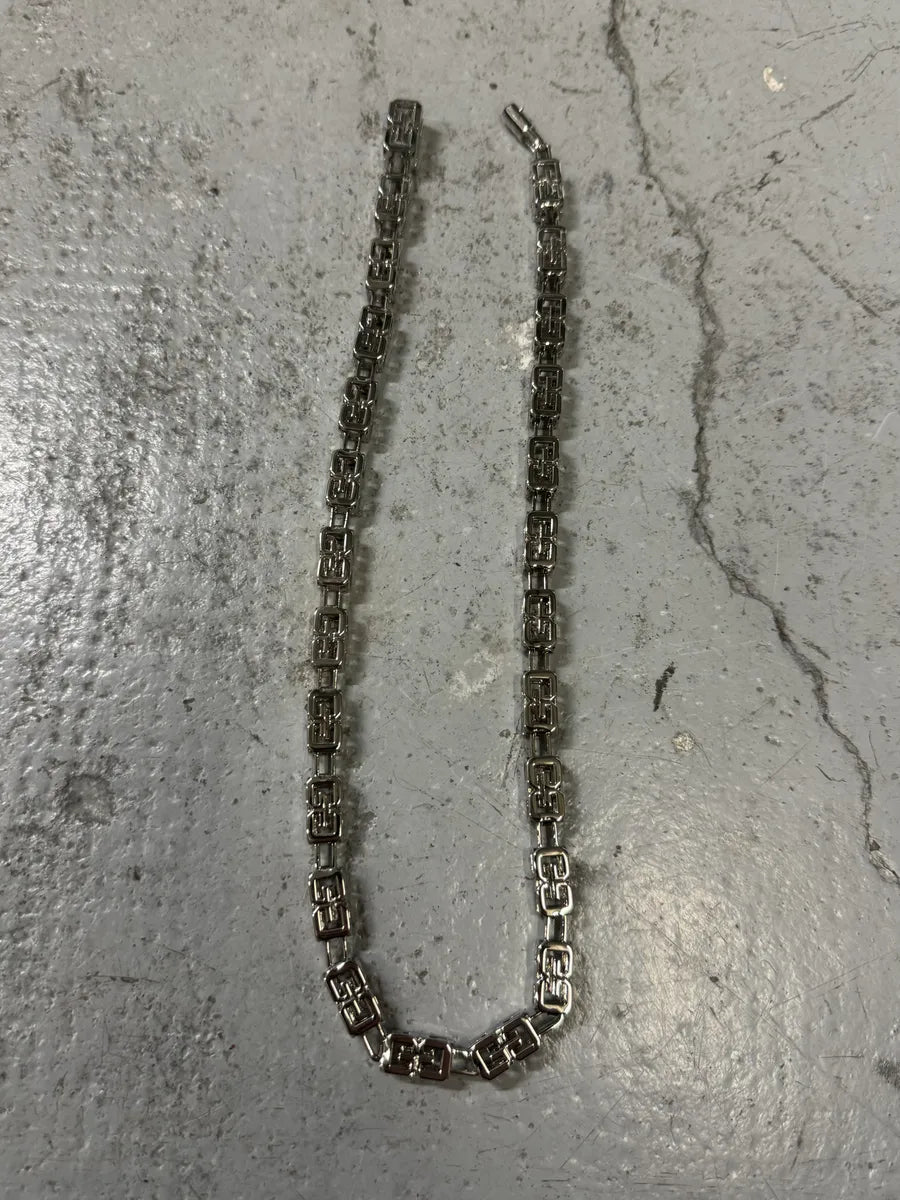 Givenchy G Cube Silvery Necklace hSPhJoC 6