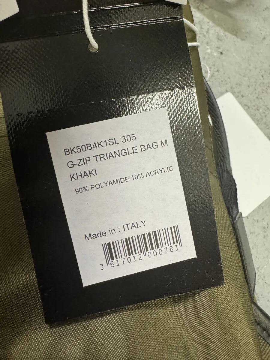 Givenchy G-Zip Triangle Khaki Green Backpack EEZBULs 10