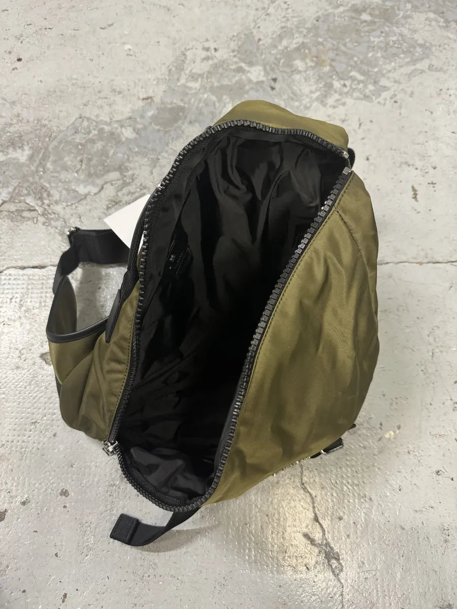 Givenchy G-Zip Triangle Khaki Green Backpack EEZBULs 5