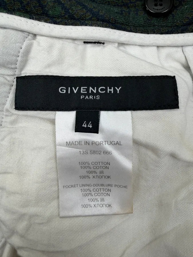 2010s Givenchy Plane Green Abstract Shorts by Riccardo Tisci ocATWqZ 7